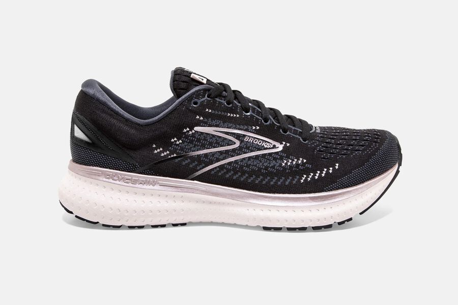 Brooks Glycerin 19 Road Löparskor Dam - Svarta/Rosa - 0375-EJPMK